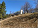 Trbovlje - Planinski dom Vrhe